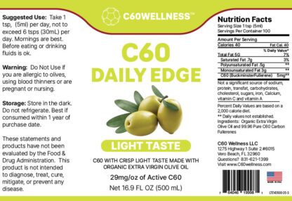 C60 EVOO Light Taste - Image 3