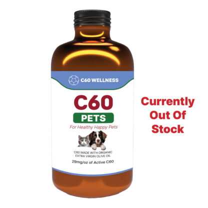 C60 For Pets in Extra Virgin Olive Oil